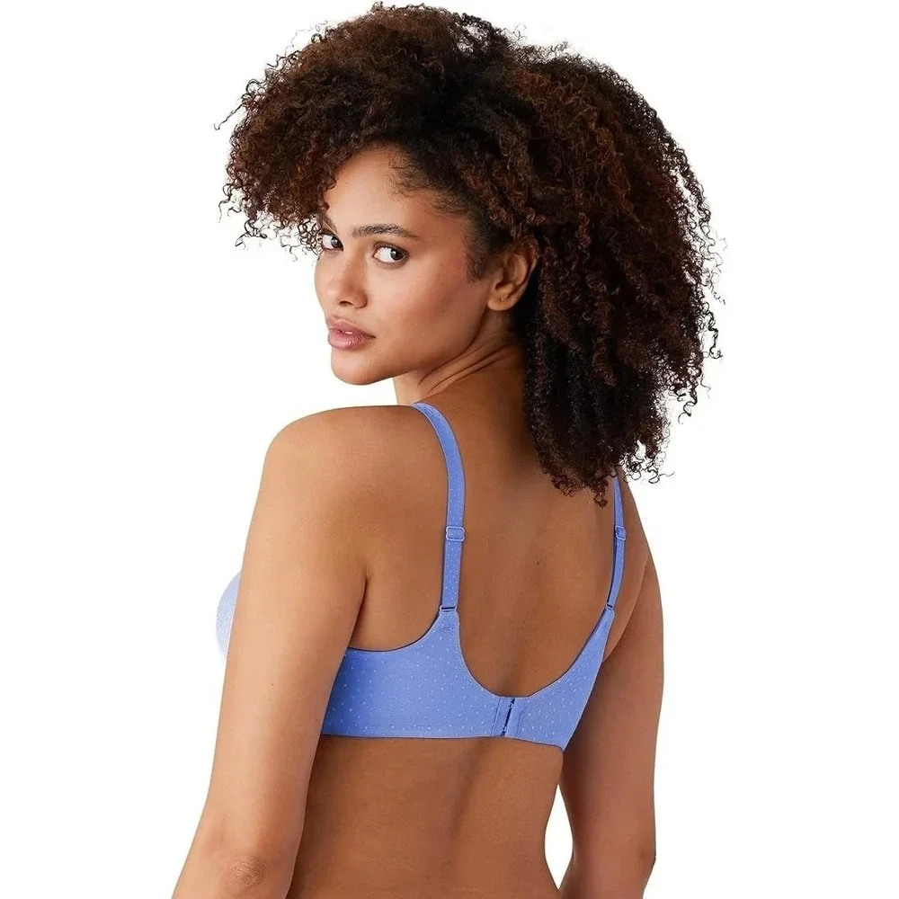 Wacoal Back Appeal Wirefree Contour Bra 856303 Blue Hydra Size‎ 40D 40 D